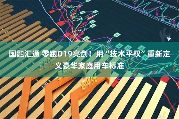 国融汇通 零跑D19亮剑！用“技术平权”重新定义豪华家庭用车标准